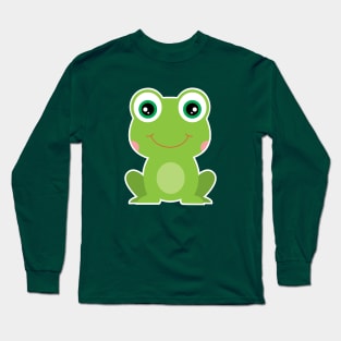 Cute Frog Long Sleeve T-Shirt